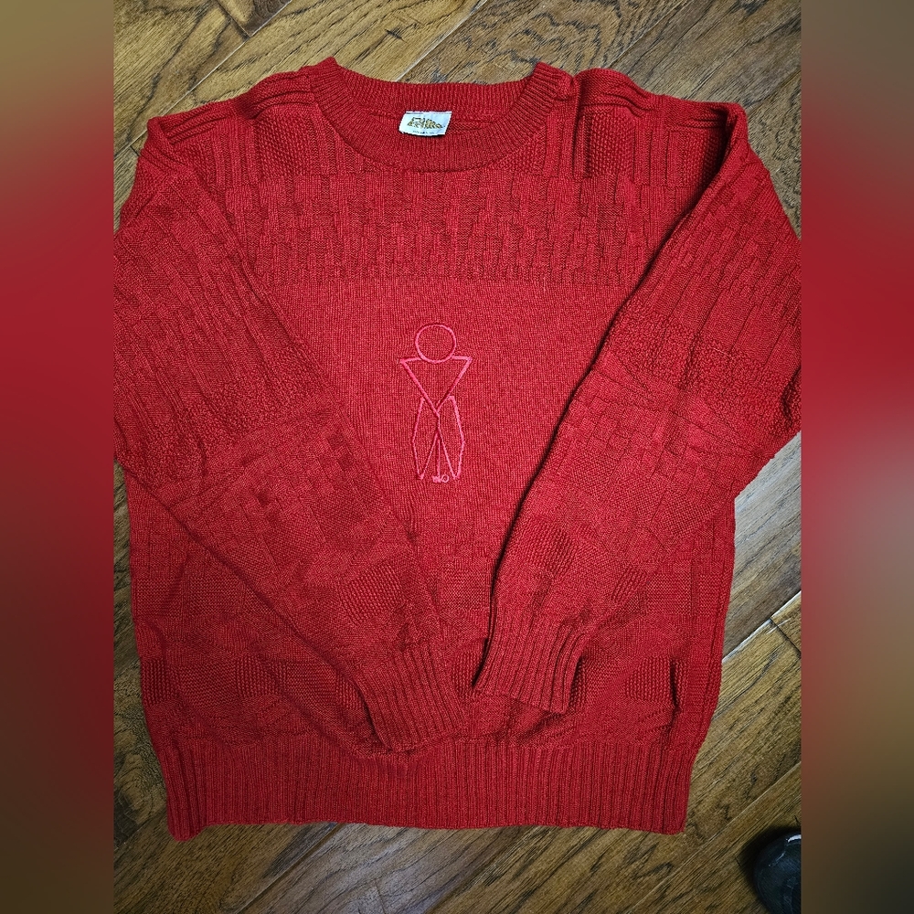 Vintage golf sweater